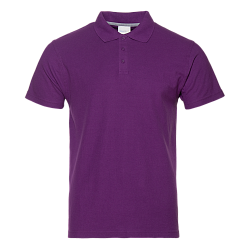 Рубашка поло мужская STAN хлопок/полиэстер 185, 104, Фиолетовый